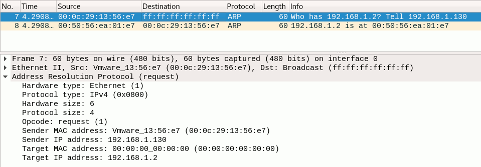 Executing a man-in-the-middle attack