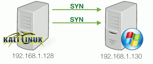 TCP 3-way handshake and port scanning