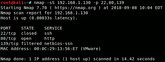 TCP 3-way handshake and port scanning