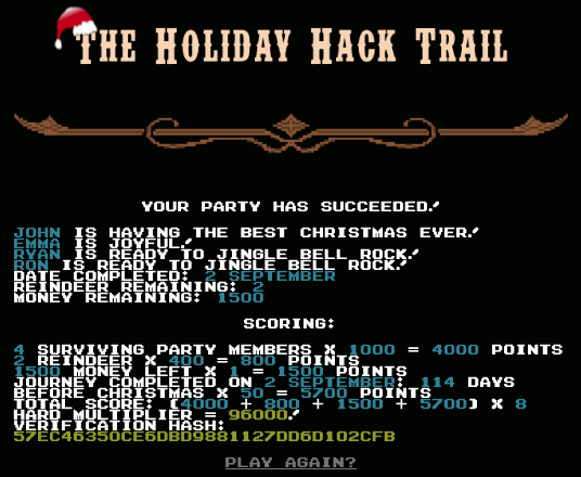 SANS Holiday Hack Challenge 2019 Write-up