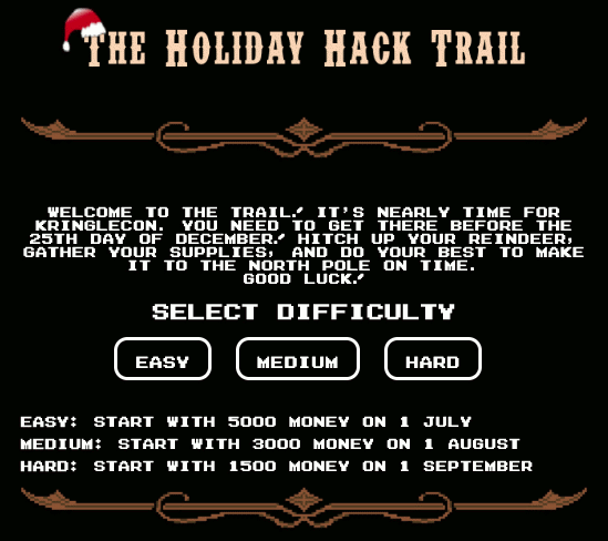 SANS Holiday Hack Challenge 2019 Write-up