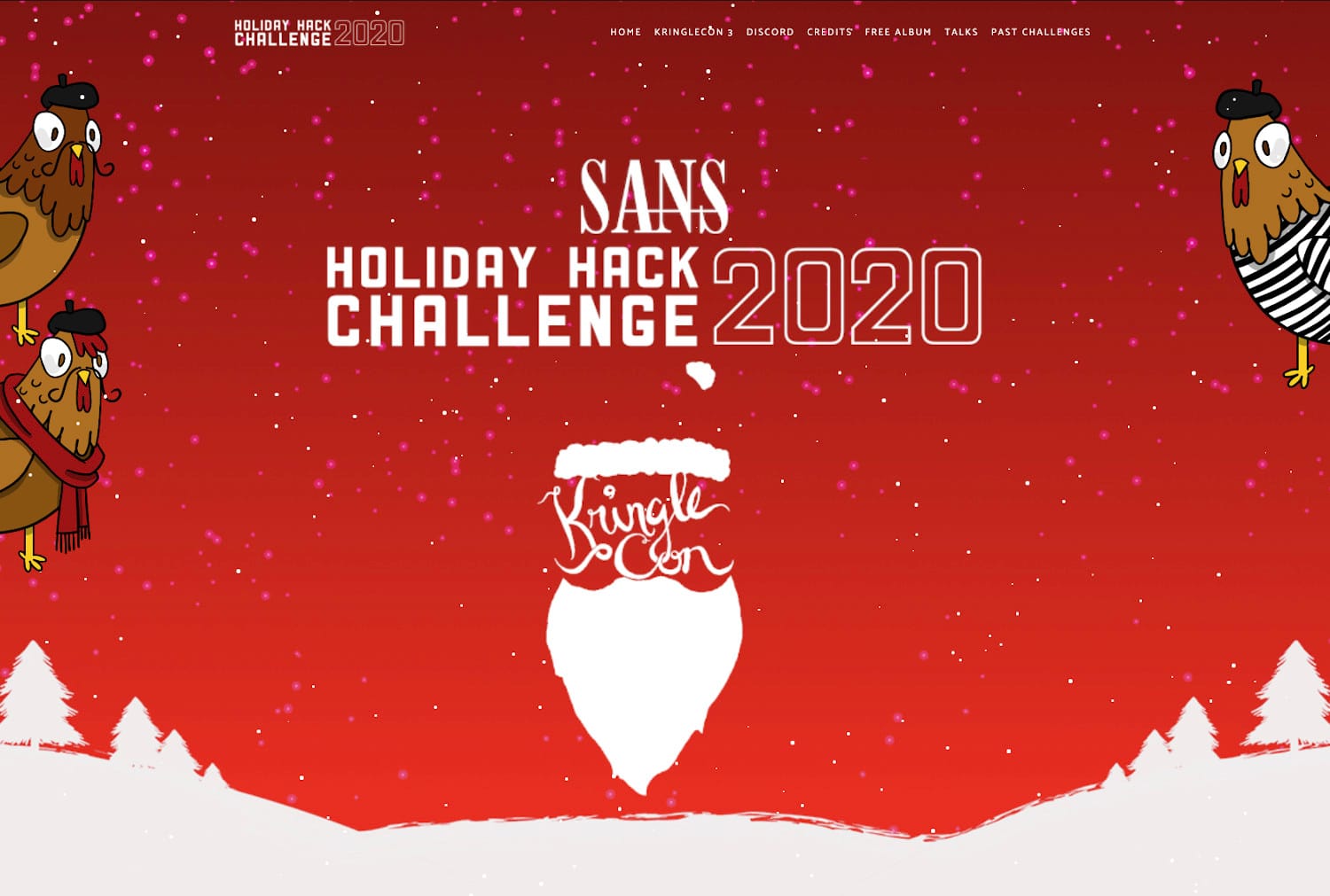 Getting started with the SANS Holiday Hack Challenge 2020